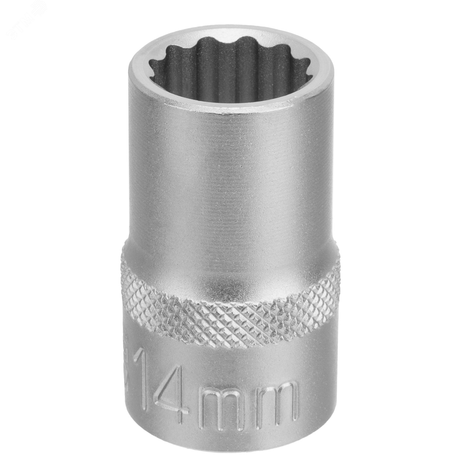 Изображение товара Головка торцевая 14 мм 12-гранная из CrV для автосервисов и ремонта