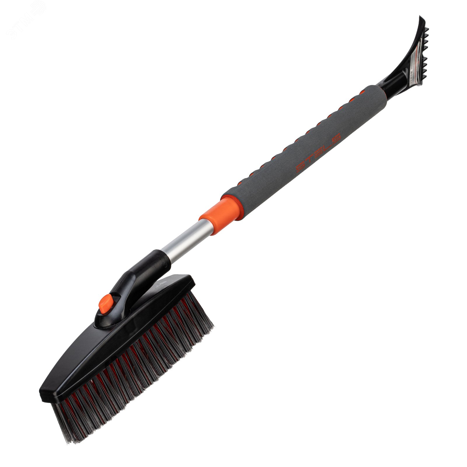 Изображение товара Щетка-сметка для снега со скребком телескопическая 730-1000 мм STELS 55313