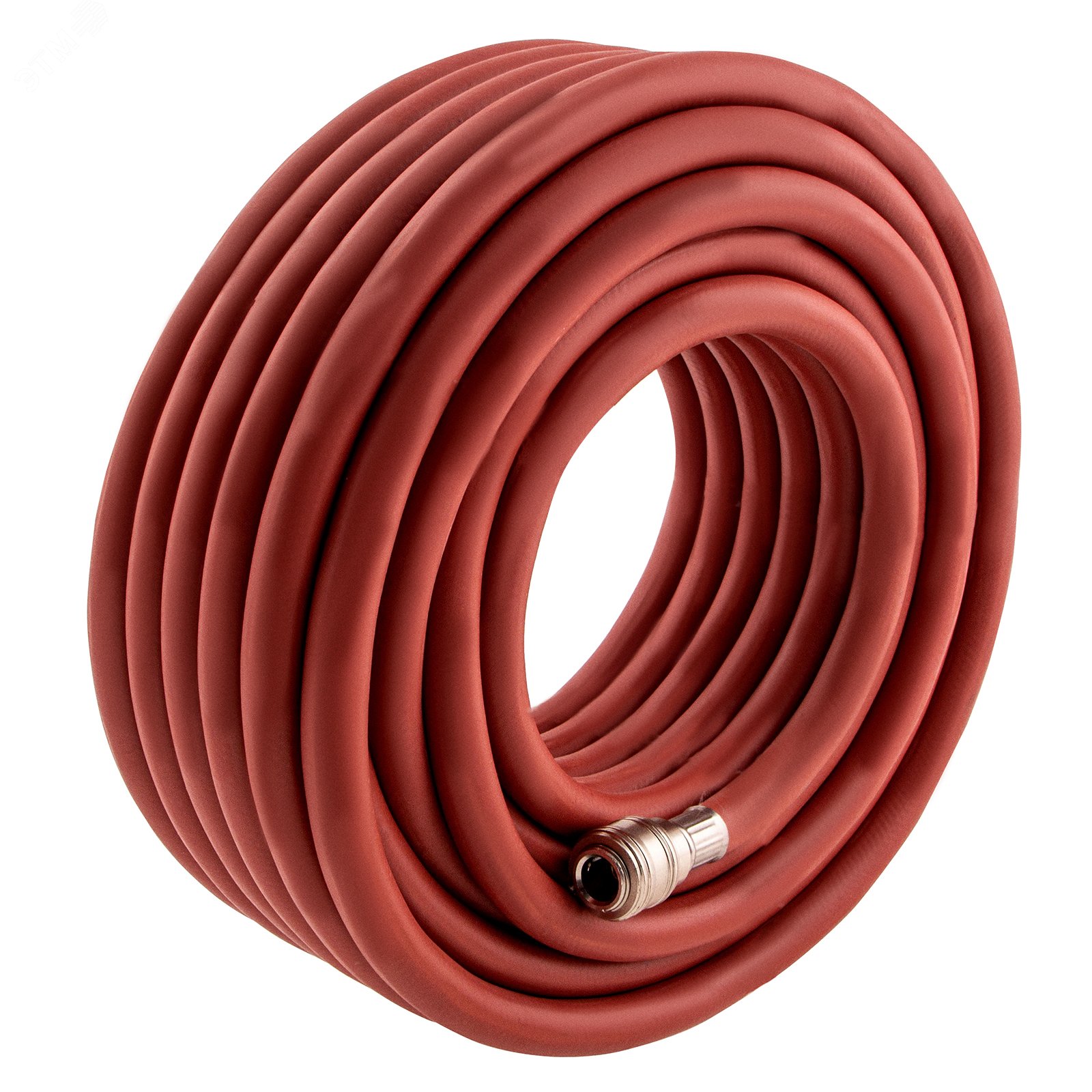 Изображение товара Шланг пневматический резиновый, 10x16мм, 24 бар, армированный, быстросъем, 20м (шт)