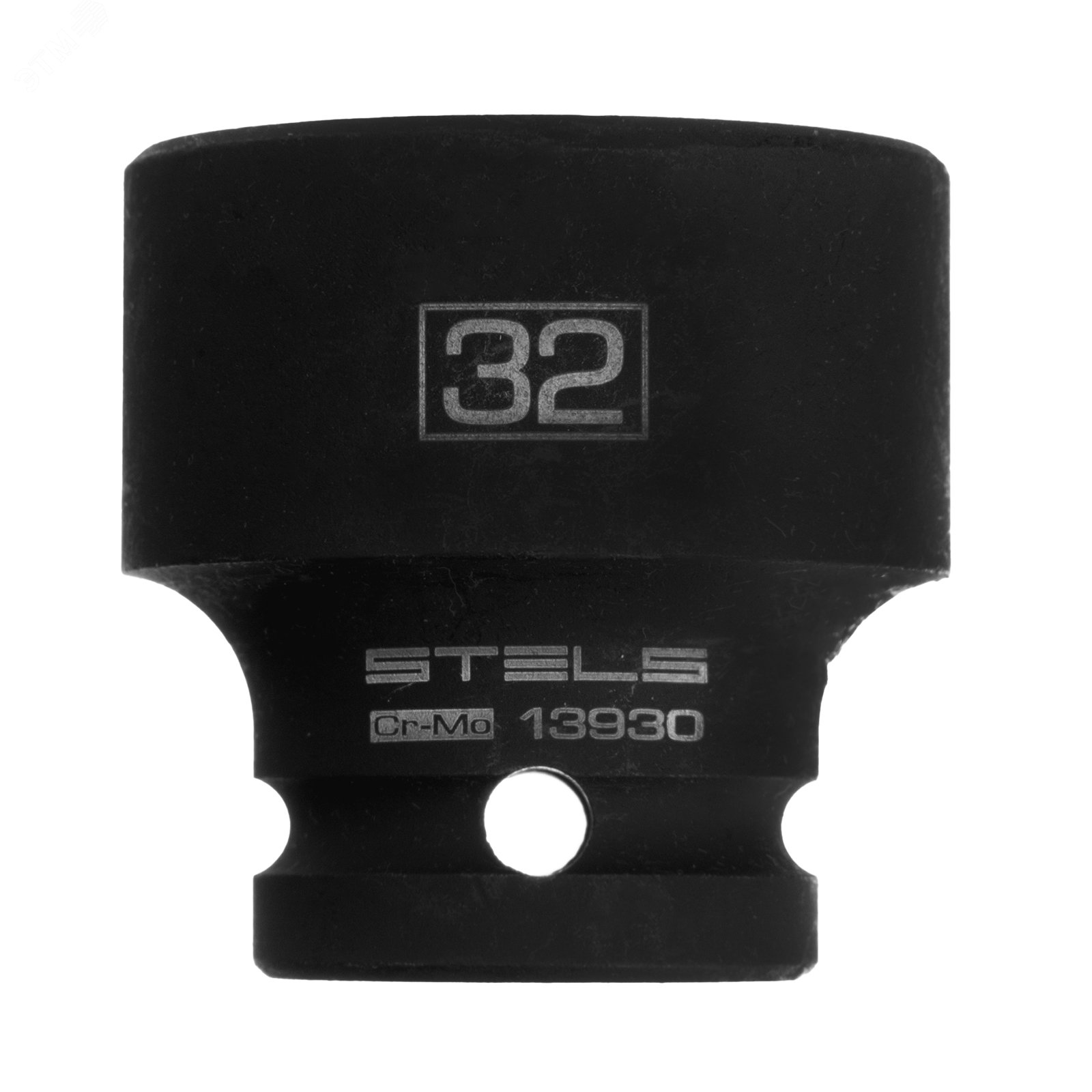 Изображение товара Головка ударная шестигранная 32 мм, 1/2'' CrMo, для электрических и пневматических гайковерт