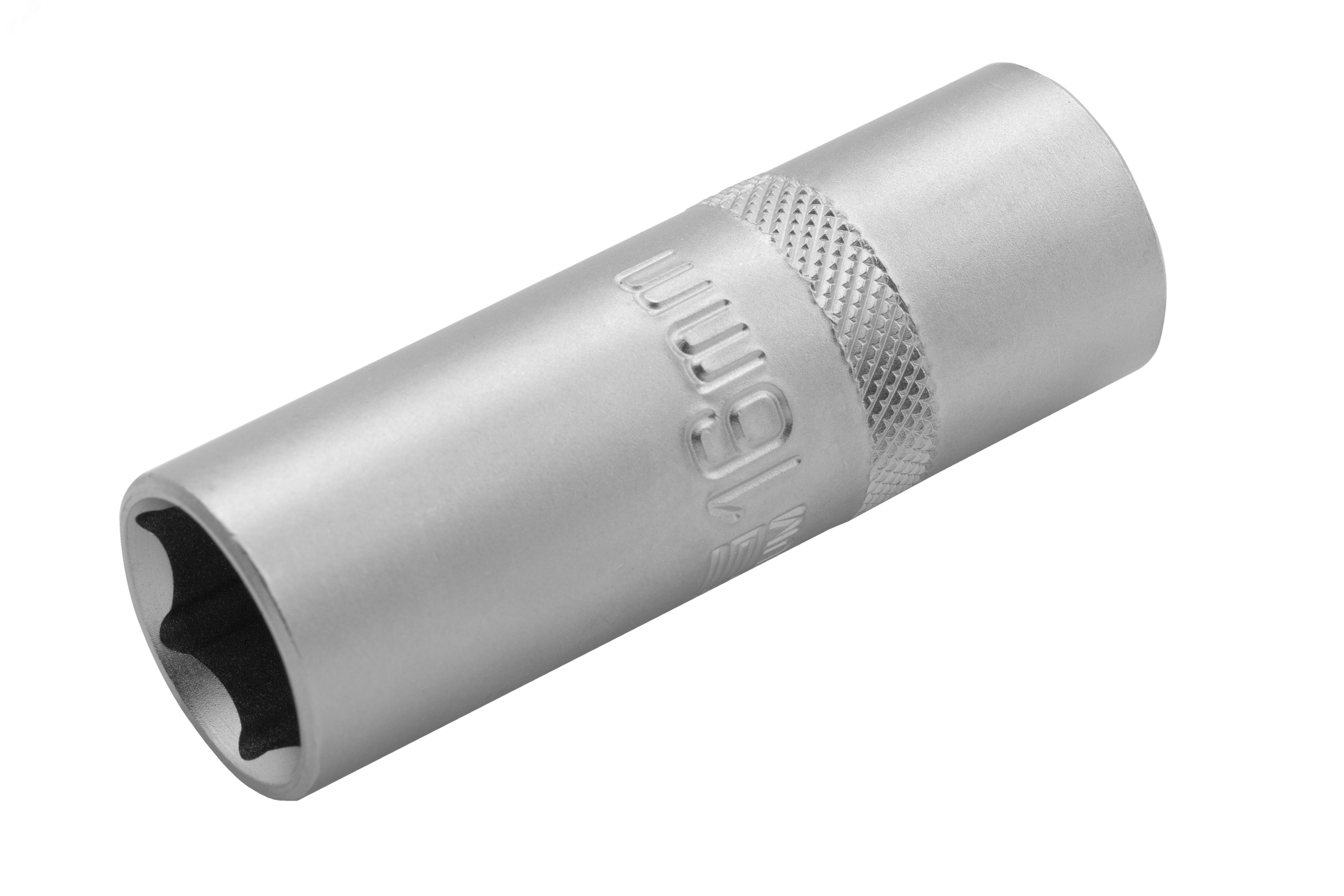 Изображение товара Головка свечная торцевая 6-гранная 16 мм под квадрат 1/3 STELS 13634