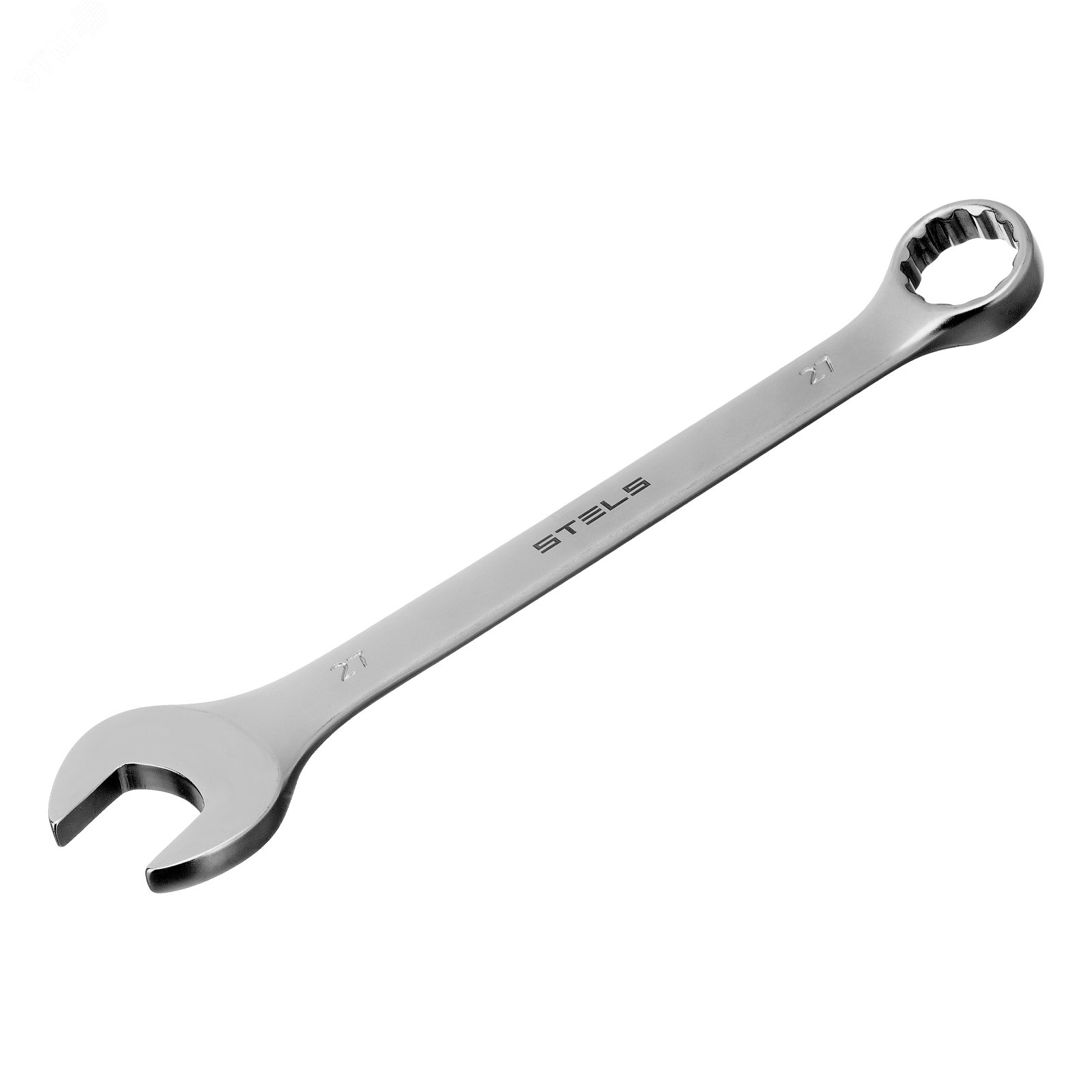 Изображение товара Ключ комбинированный, 27 мм, CrV, матовый хром (шт)