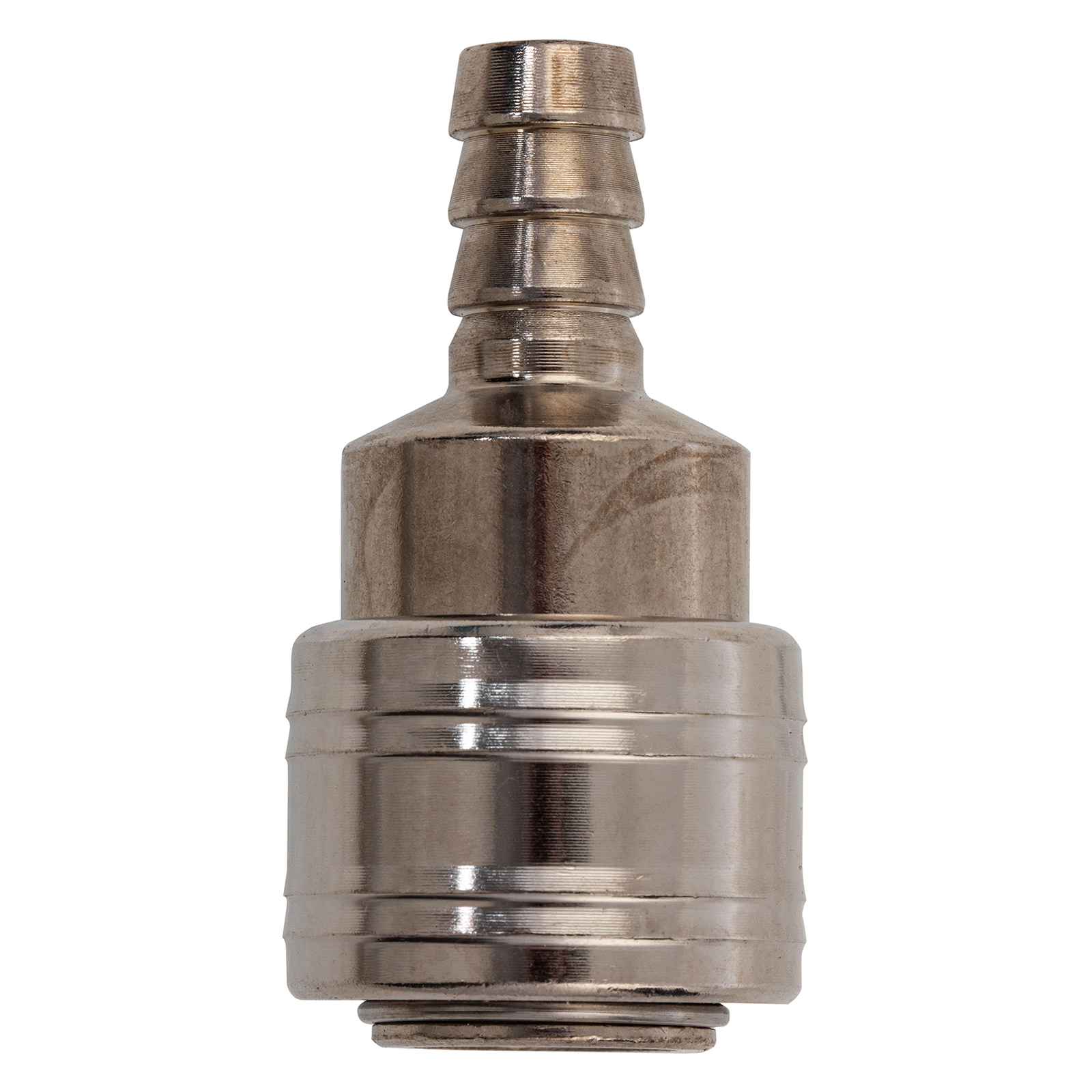 Муфта универсальная быстросъемная (мама), со штуцером елка под шланг 10 мм, 1 шт.