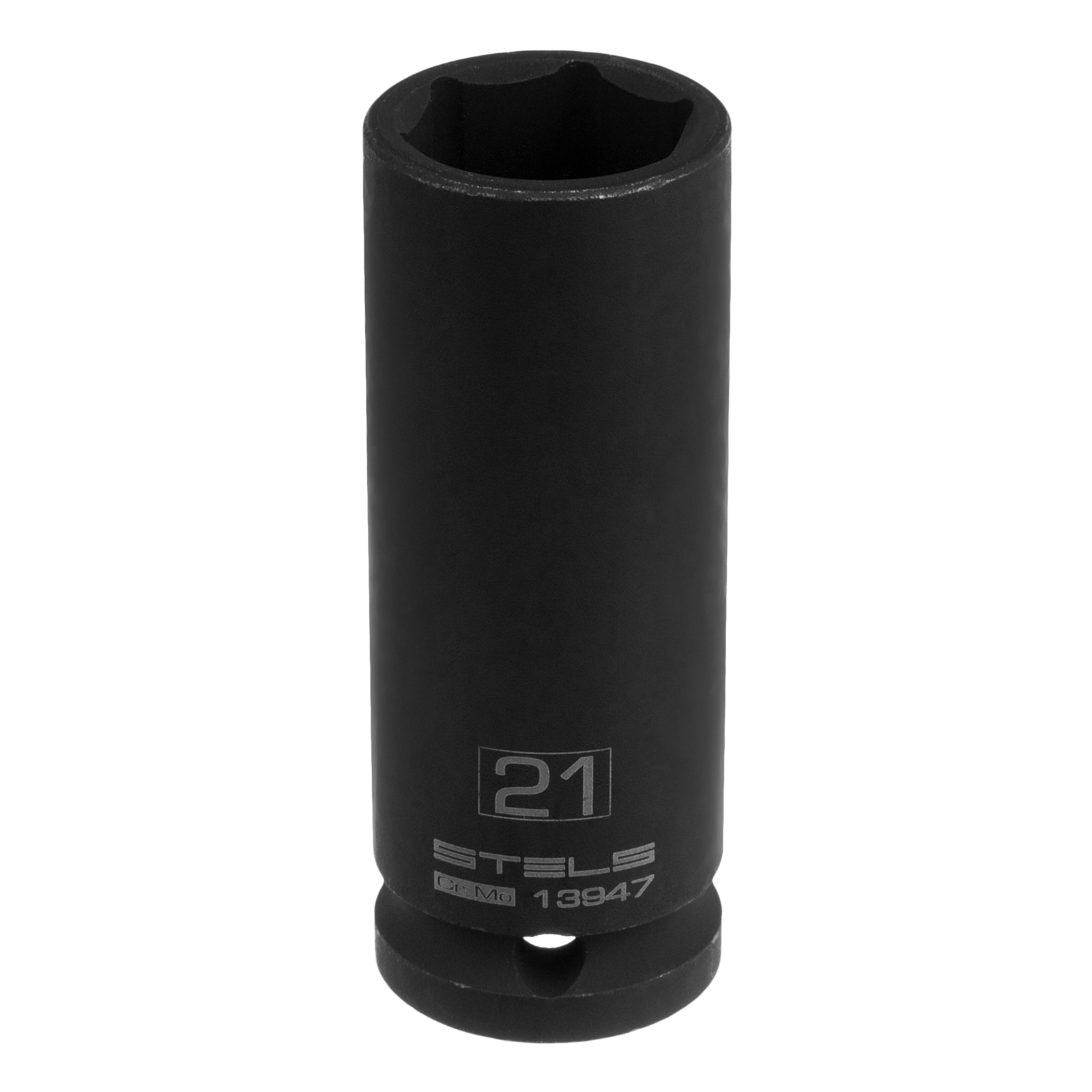 Головка ударная удлиненная шестигранная, 21 мм, 1/2', CrMo