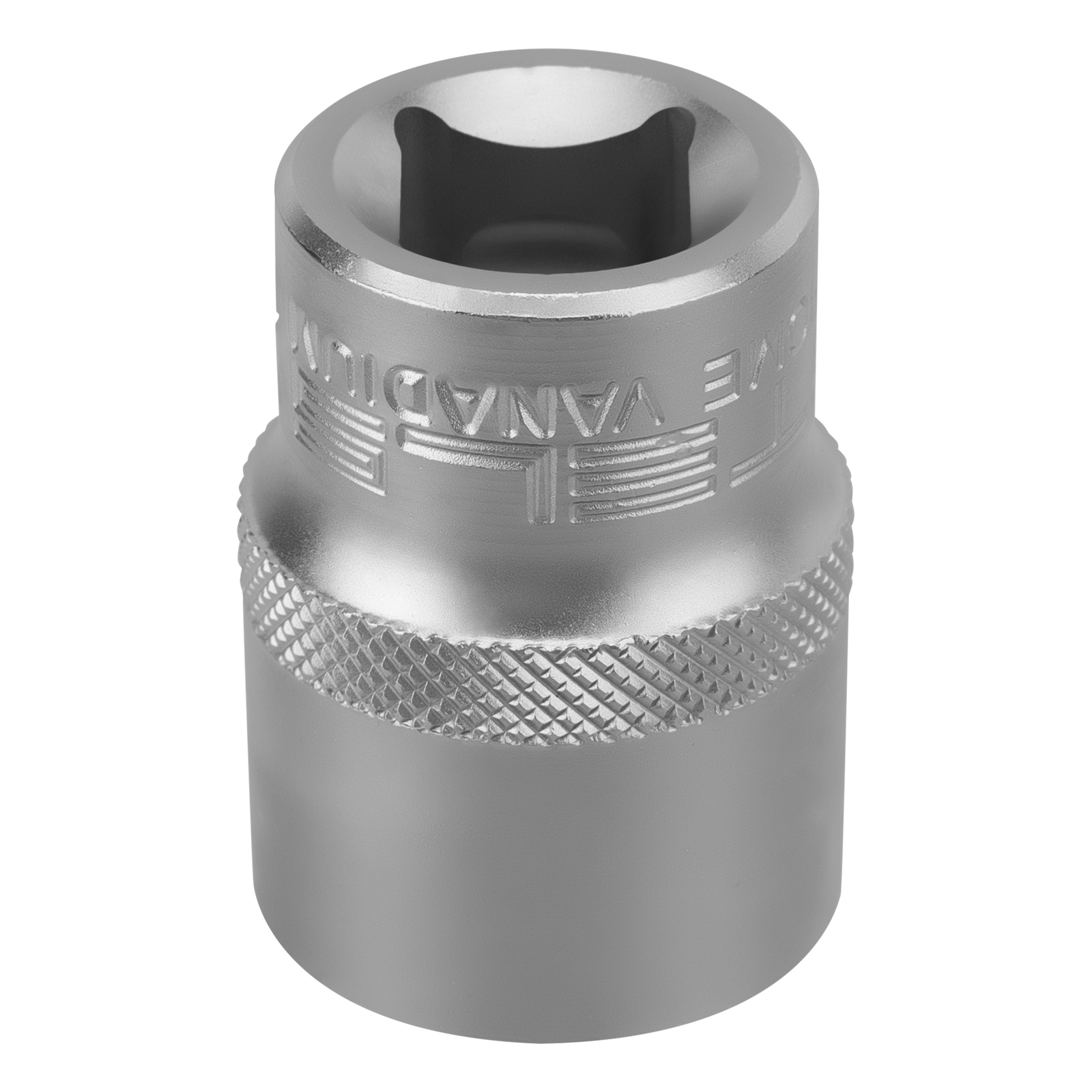 Головка торцевая, 21 мм, 6-гранная, CrV, под квадрат 1/2'