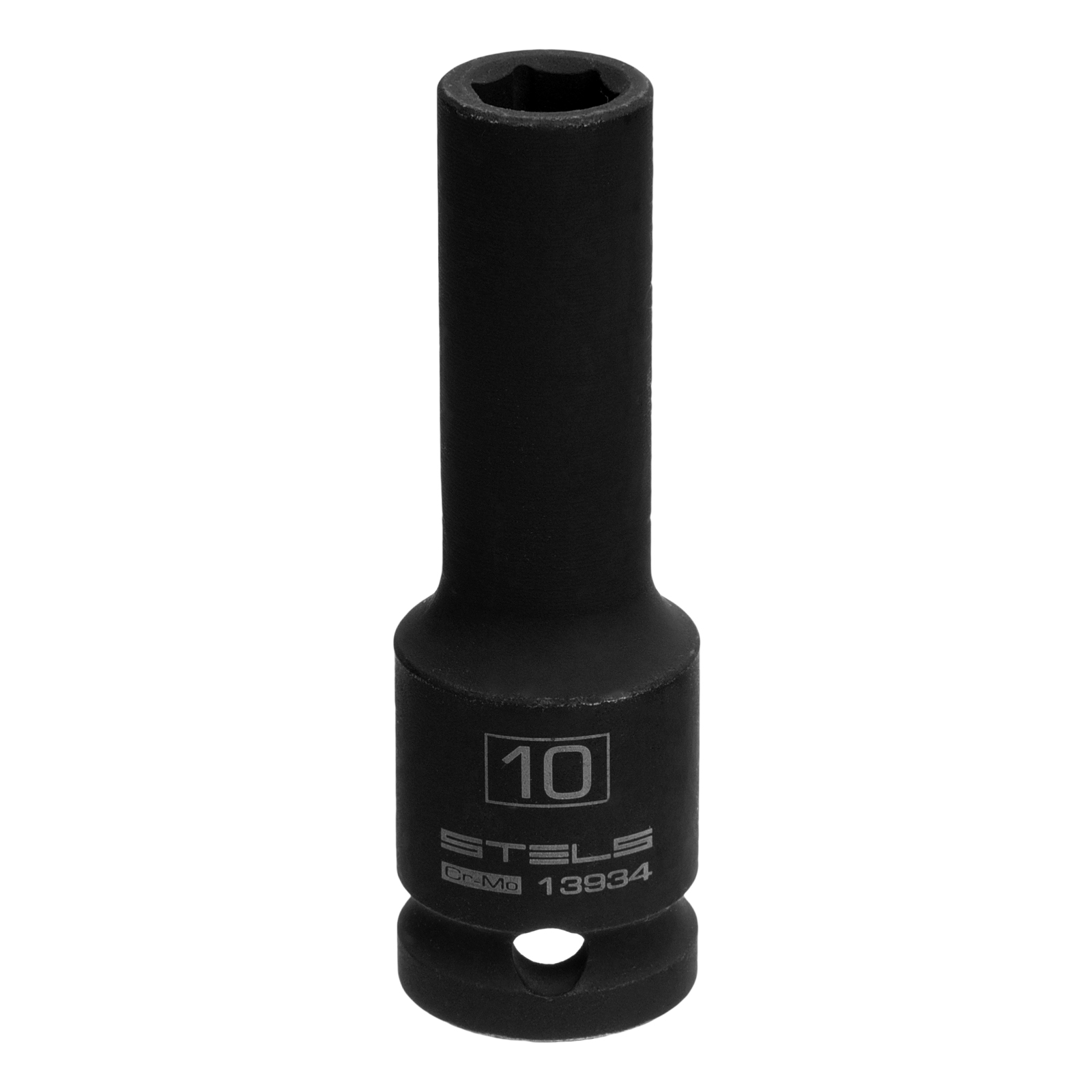 Головка ударная удлиненная шестигранная, 10 мм, 1/2', CrMo