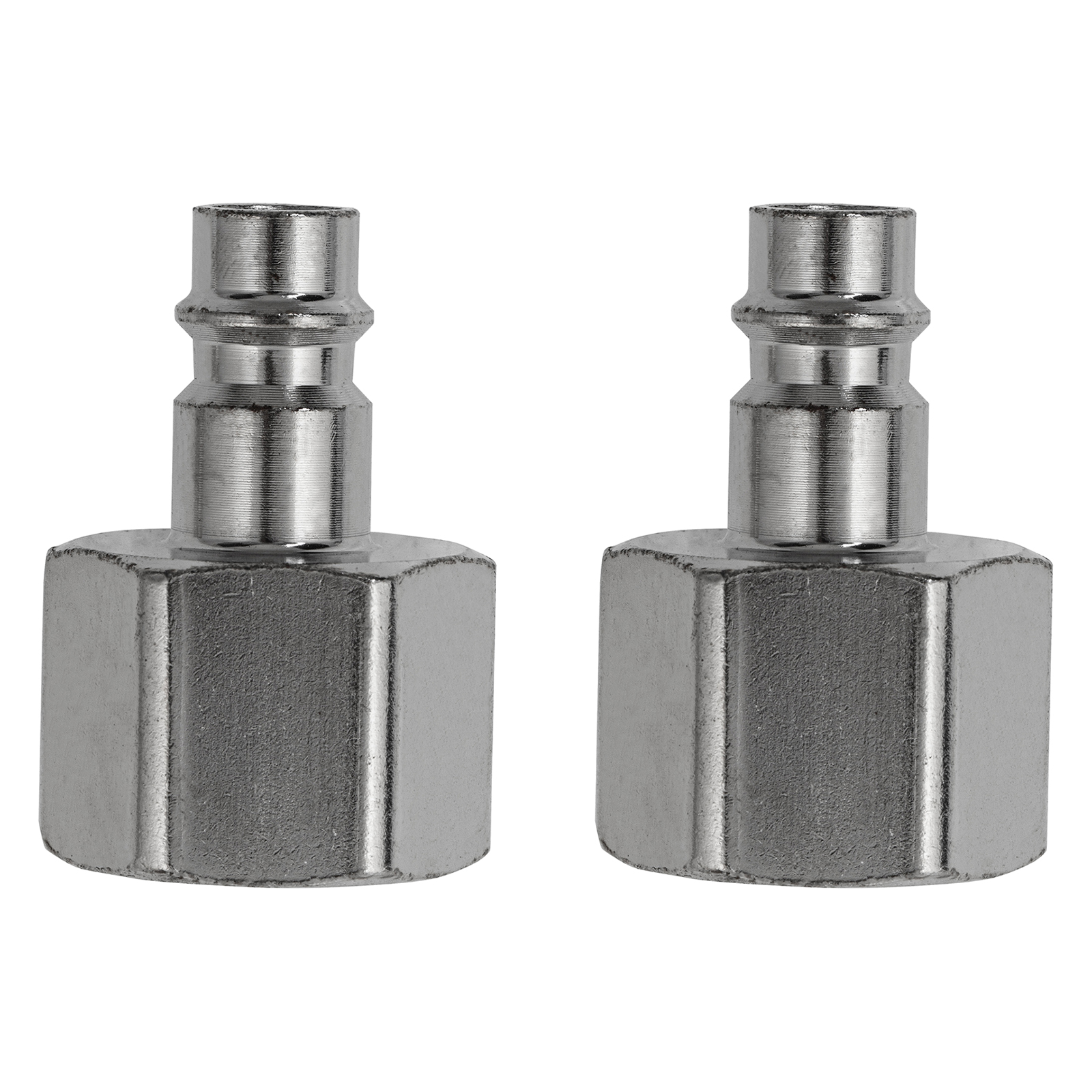 Ниппель универсальный быстросъемный (папа), внутренняя резьба 1/2, 2 шт.