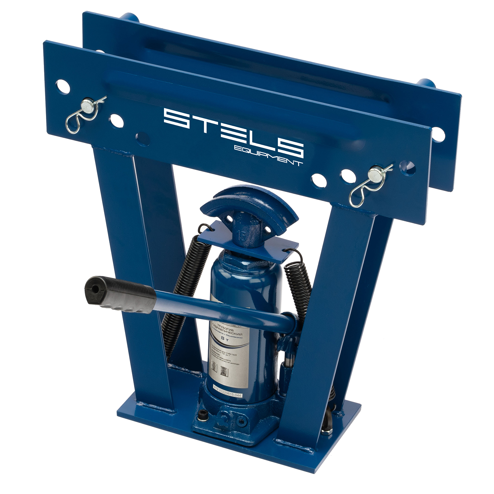 Трубогиб гидравлический, 8 т, в комплекте с башмаками 1/2–1