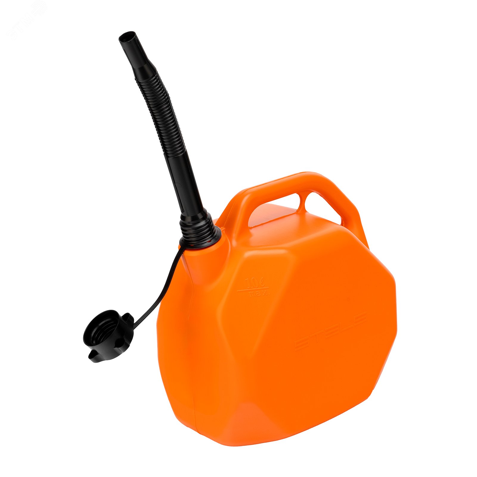 Изображение товара Канистра для ГСМ, пластиковая, со скошенными углами, 10 литров (шт)