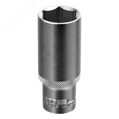 Изображение товара Головка торцевая удлиненная, 24 мм, 6-гранная, CrV, под квадрат 1/2' (шт)