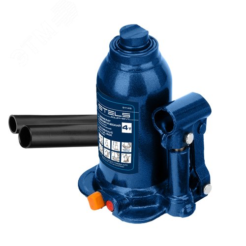 Изображение товара Домкрат гидравлический бутылочный телескопический, 4 т, подъем 170-420 мм (шт)