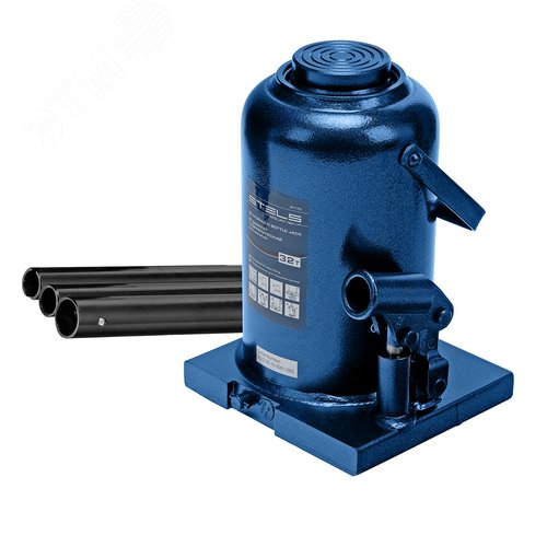 Изображение товара Домкрат гидравлический бутылочный, 32 т, h подъема 260-420 мм (шт)