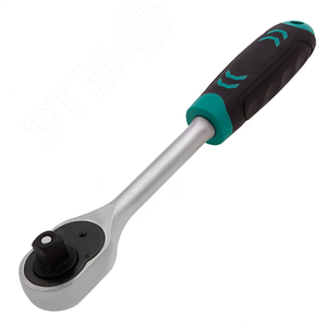 Ключ-трещотка 1/2 , 72 зуба, с быстрым сбросом, CrV - фото 2