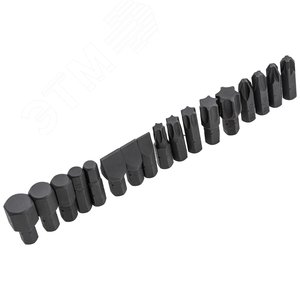 Набор инструментов 1/2, 1/4, CrV, 12 гранные головки, пластиковый кейс, 109 предмета - фото 12