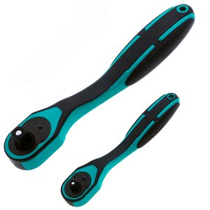 Набор инструментов 1/2, 1/4, CrV, 12 гранные головки, пластиковый кейс, 109 предмета - фото 6