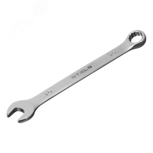 Ключ комбинированный, 10 мм, CrV, матовый хром - фото 1