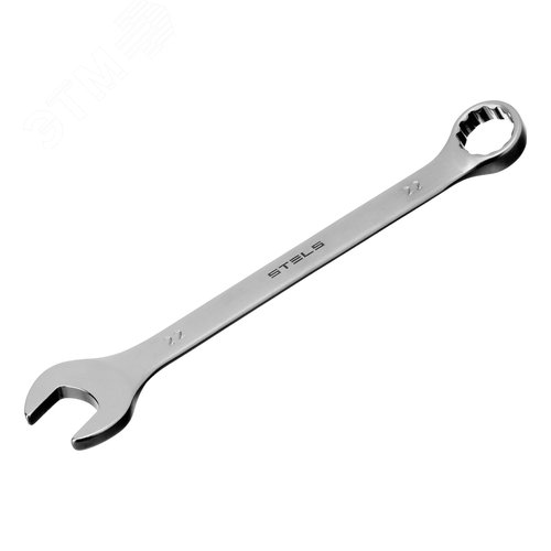 Ключ комбинированный, 22 мм, CrV, матовый хром - фото 1
