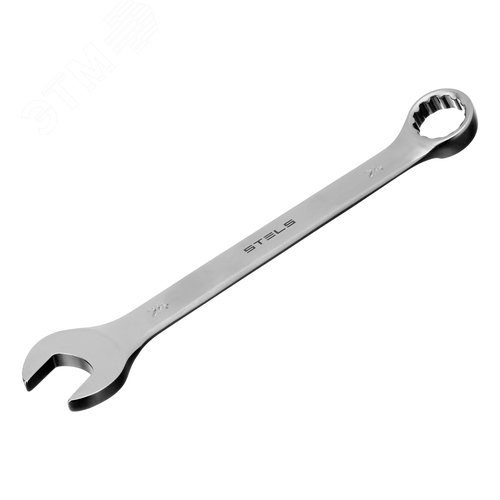 Ключ комбинированный, 24 мм, CrV, матовый хром - фото 1