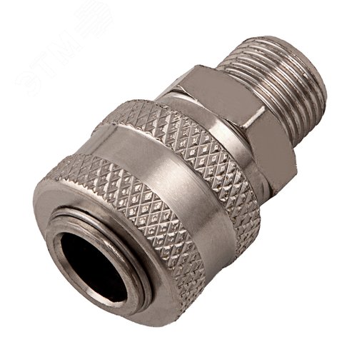 Изображение товара Муфта универсальная быстросъемная (мама), внешняя резьба 3/8, 2 шт. (уп)