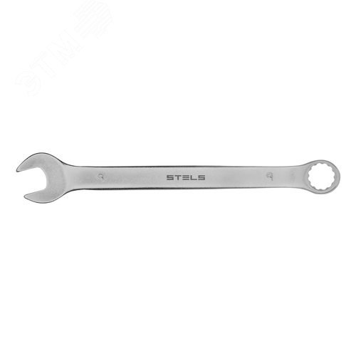 Ключ комбинированный, 9 мм, CrV, матовый хром - фото 2