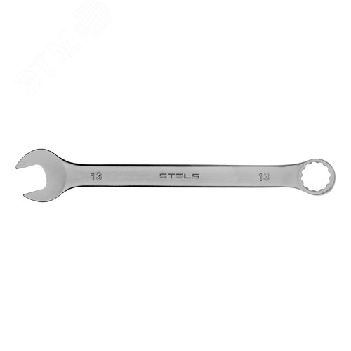 Ключ комбинированный, 13 мм, CrV, матовый хром - фото 2
