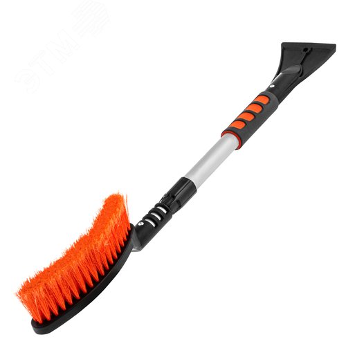 Щетка-сметка для снега со скребком телескопическая, 725 - 1005 мм - фото 1