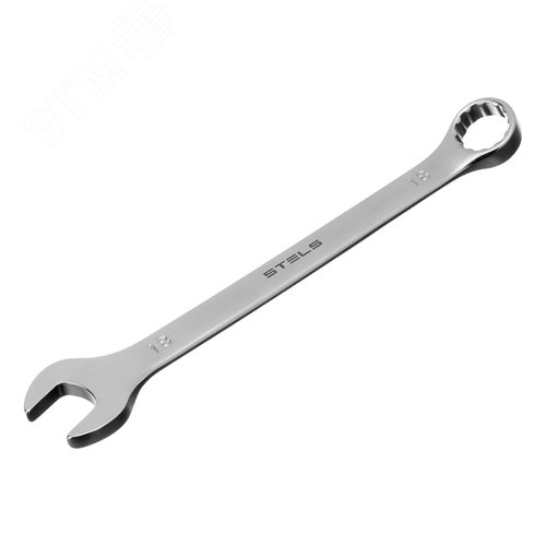 Ключ комбинированный, 18 мм, CrV, матовый хром - фото 1