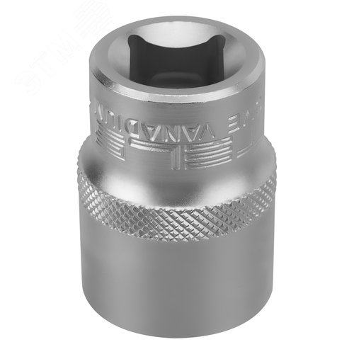 Изображение товара Головка торцевая, 21 мм, 6-гранная, CrV, под квадрат 1/2' (шт)