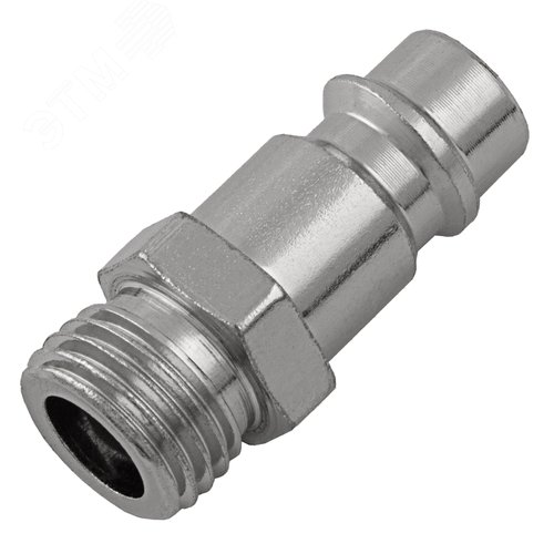 Изображение товара Ниппель универсальный быстросъемный (папа), внешняя резьба 1/4, 2 шт. (уп)