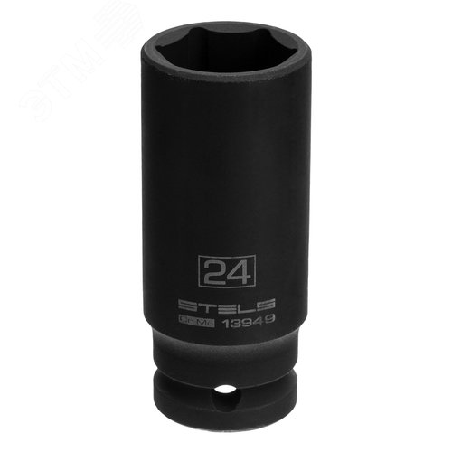 Изображение товара Головка ударная удлиненная шестигранная, 24 мм, 1/2', CrMo (шт)