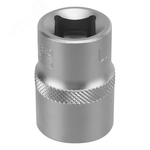 Изображение товара Головка торцевая, 19 мм, 6-гранная, CrV, под квадрат 1/2' (шт)