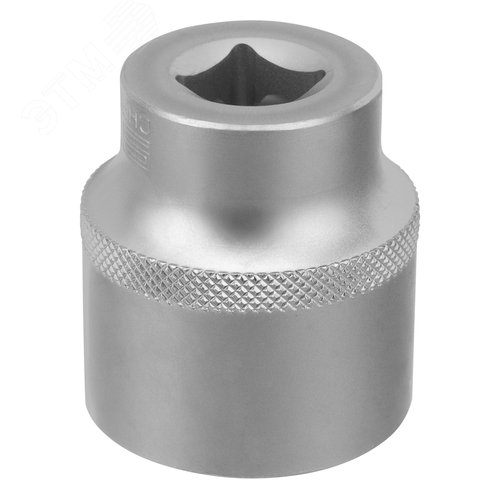 Изображение товара Головка торцевая, 30 мм, 12-гранная, CrV, под квадрат 1/2', хромированная (шт)