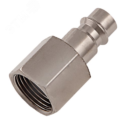 Изображение товара Ниппель универсальный быстросъемный (папа), внутренняя резьба 3/8, 2 шт. (уп)