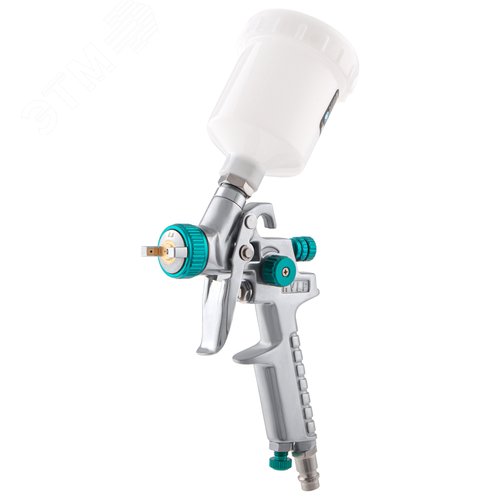 Изображение товара Краскораспылитель AG 810 HVLP, гравитационный, сопло 0,8 мм и 1 мм (шт)