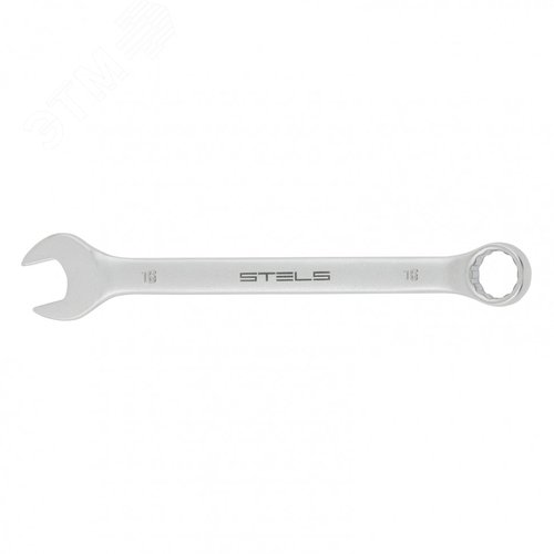 Изображение товара Ключ комбинированный, 16 мм, CrV, матовый хром (шт)