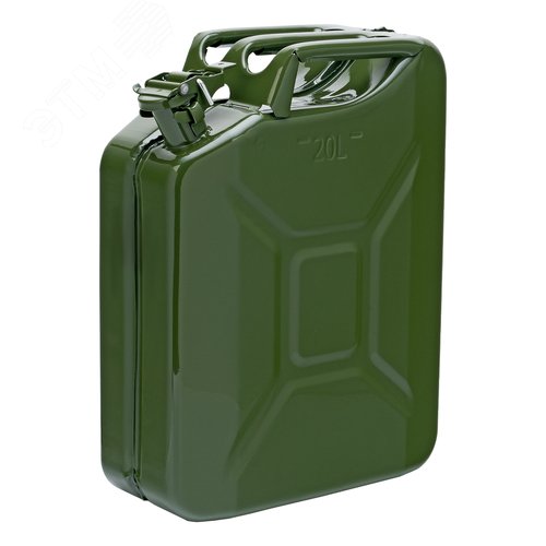 Изображение товара Канистра для ГСМ, металлическая, 20 литров (шт)