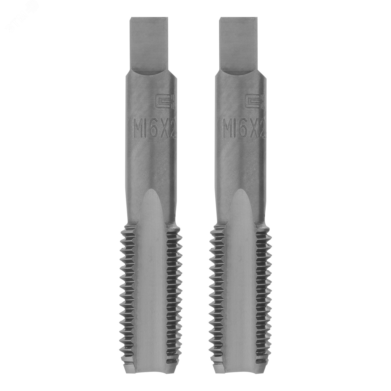 Изображение товара Метчик ручной М16 х 2,0 мм, комплект из 2 шт. (шт)