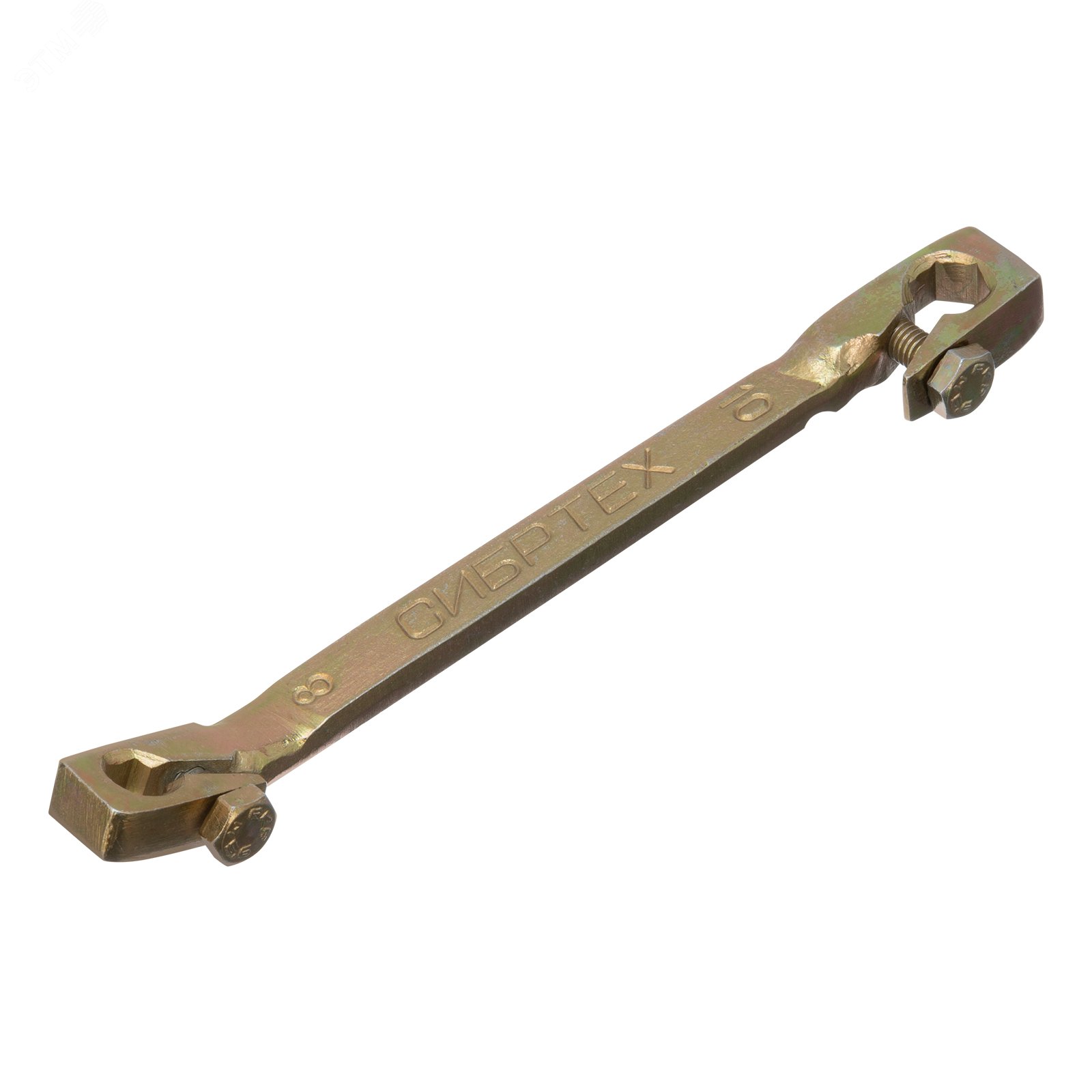 Изображение товара Ключ прокачной 8x10 мм СИБРТЕХ для ремонта тормозной системы автомобиля