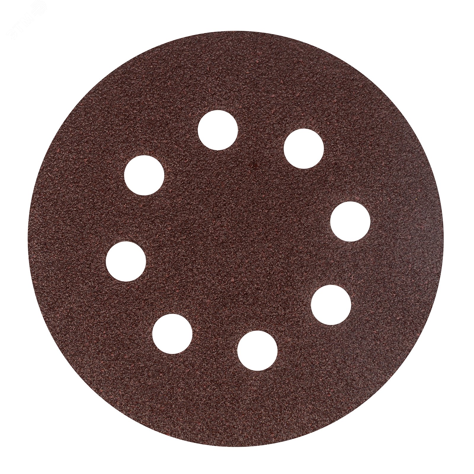 Изображение товара Абразивный круг перфорированный 125 мм P 60 5 шт для шлифовки металла дерева и пластика