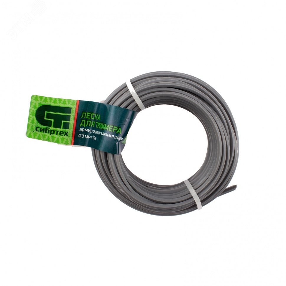 Изображение товара Леска для триммера звезда армированная алюминием 3 мм 10 м Россия