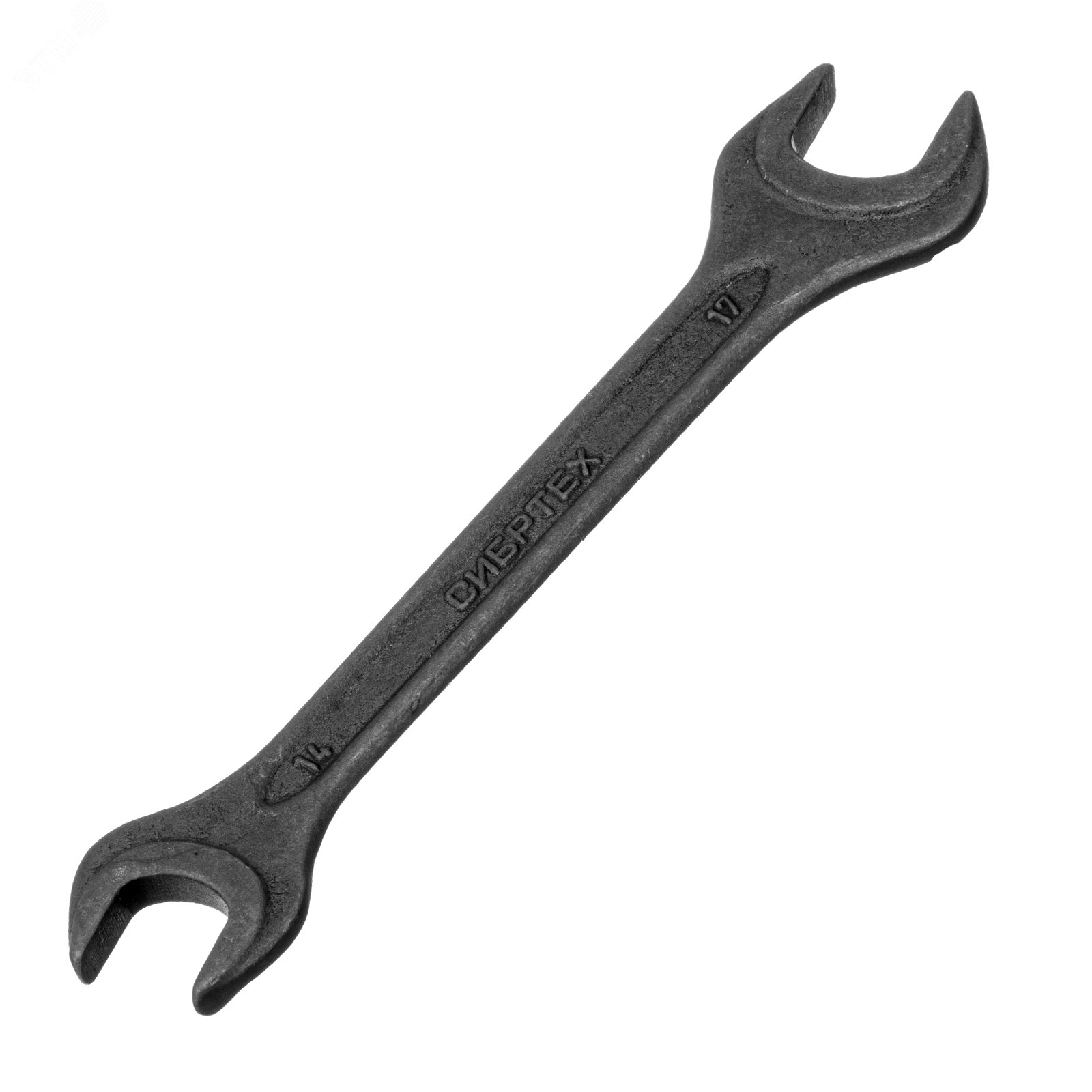 Изображение товара Ключ рожковый 14х17 мм из стали CrV фосфатированный Сибртех