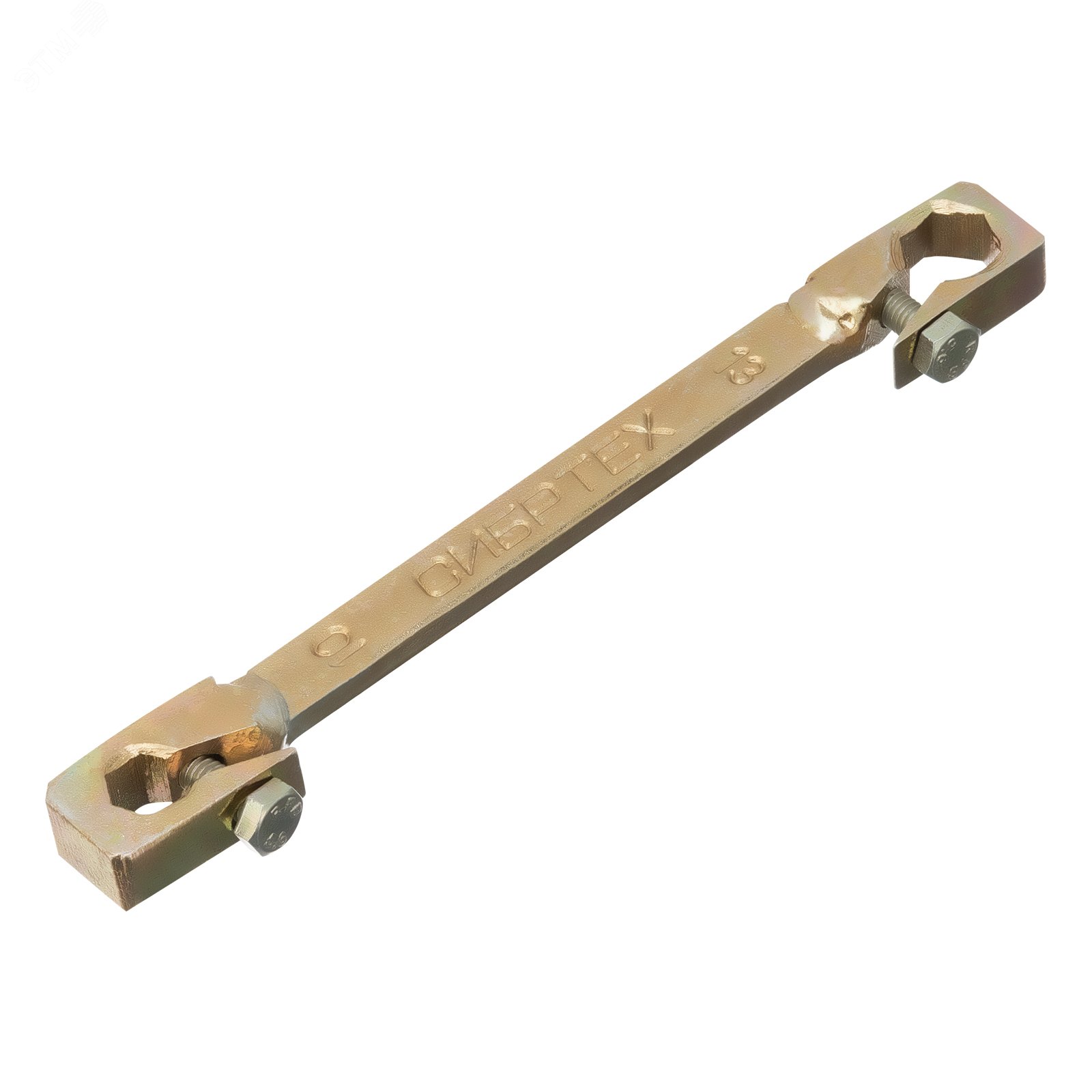 Изображение товара Ключ прокачной 10x13 мм Сибртех 14268 для тормозной системы автомобиля