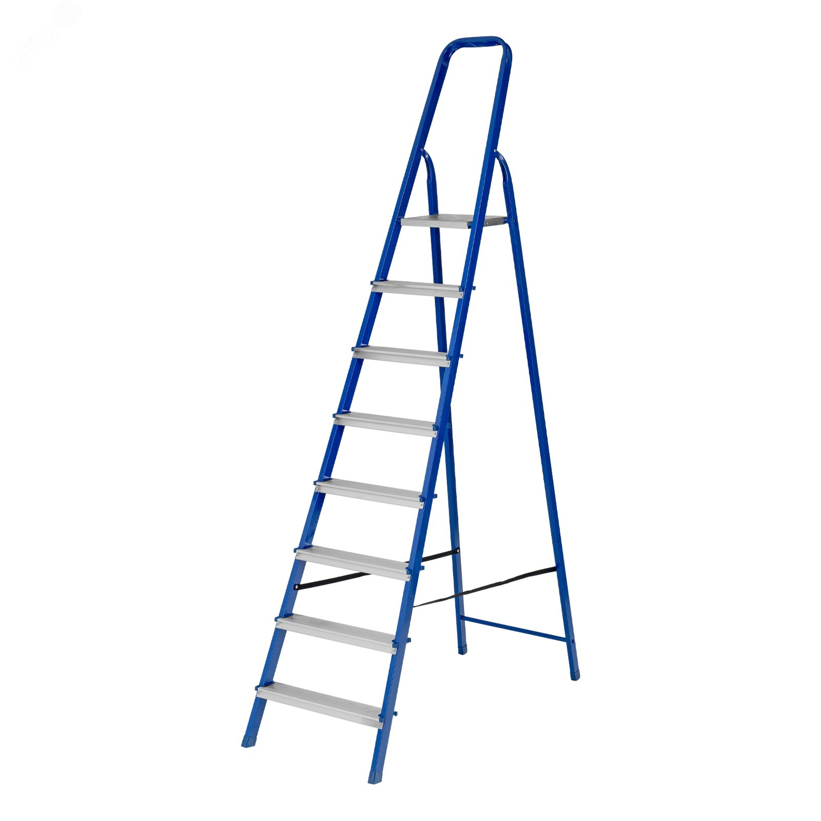 Изображение товара Стремянка, 8 ступеней, стальной профиль, алюминиевые ступени, Россия (шт)