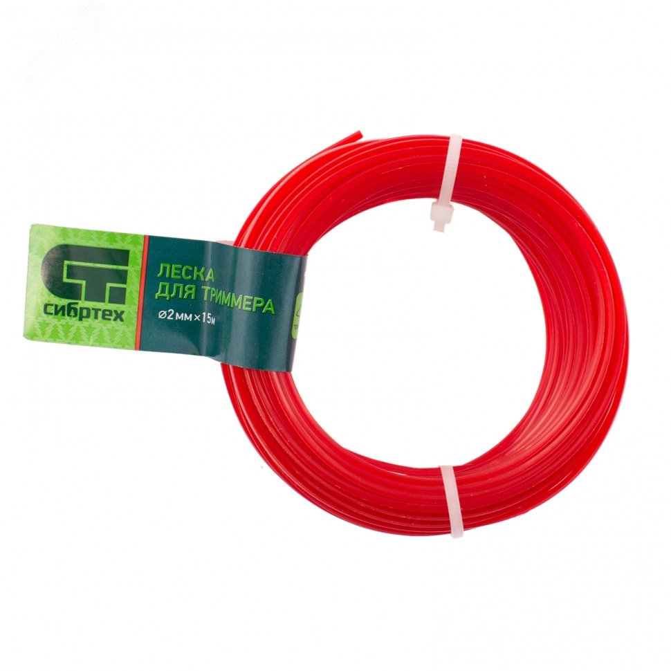 Изображение товара Леска для триммера треугольная, 2,0 мм х 15 м, Россия (шт)