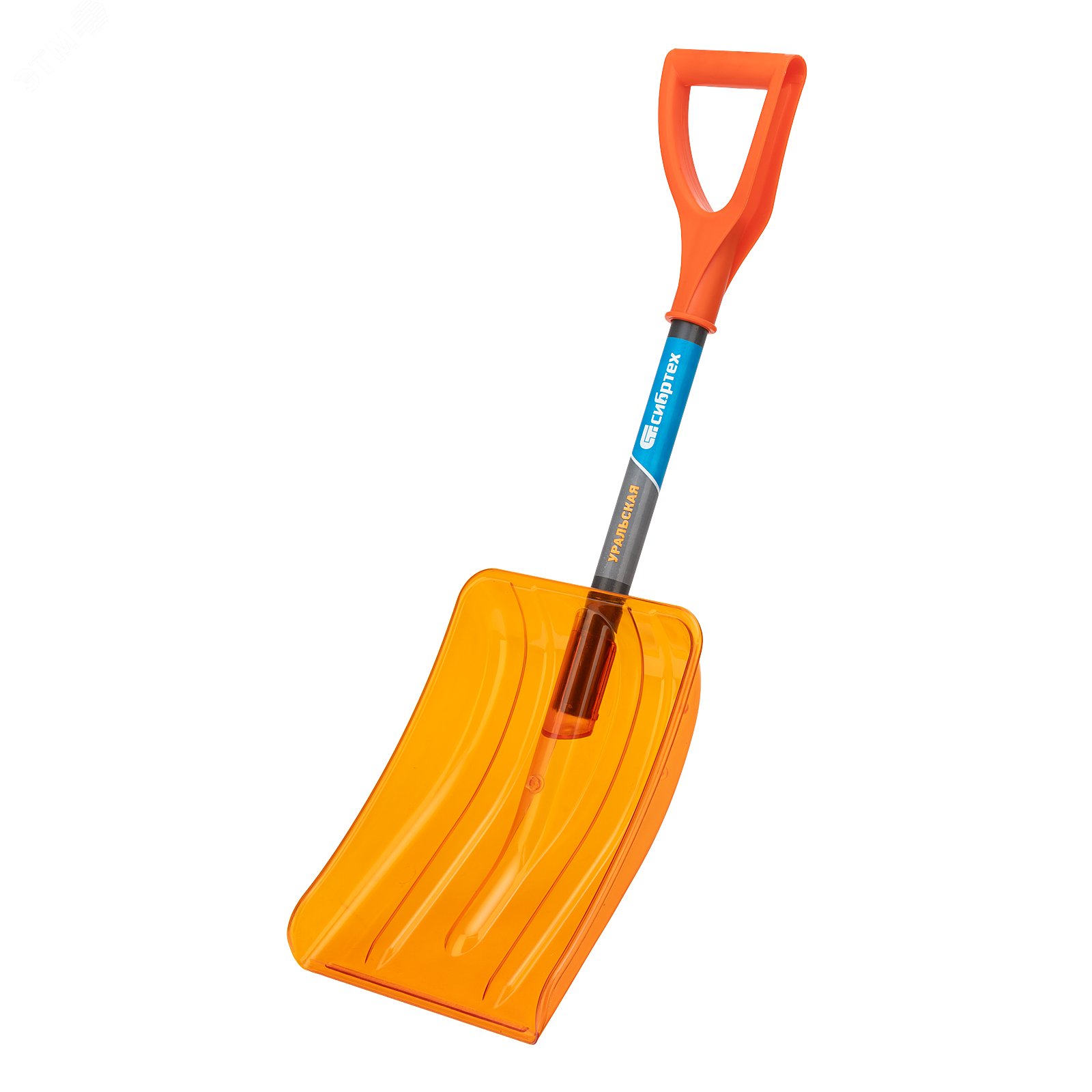 Изображение товара Усиленная лопата для снега из поликарбоната с стальным черенком 840 мм