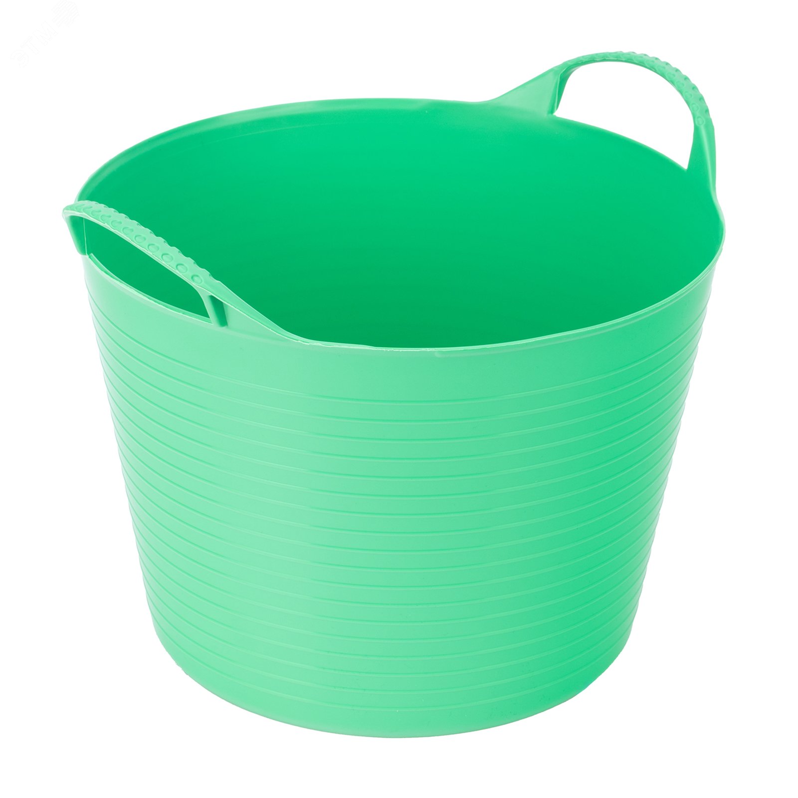 Изображение товара Ведро гибкое сверхпрочное, 14 л, зеленое, Россия (шт)