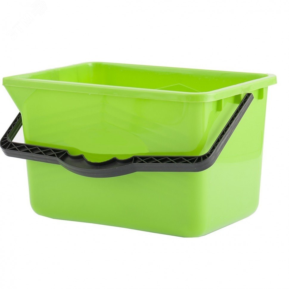 Изображение товара Ведро малярное пластмассовое, прямоугольное, 8 л Россия (шт)