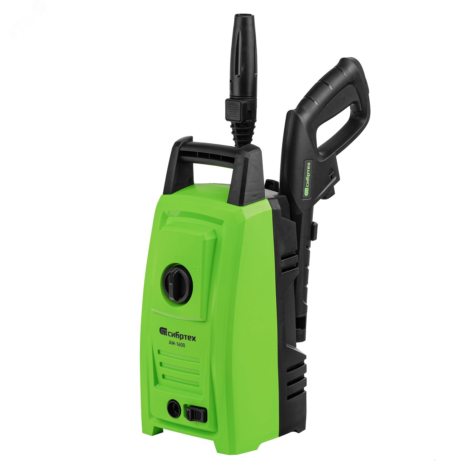 Изображение товара Моечная машина высокого давления Сибртех АМ-1600 1600 Вт 130 Бар переносная