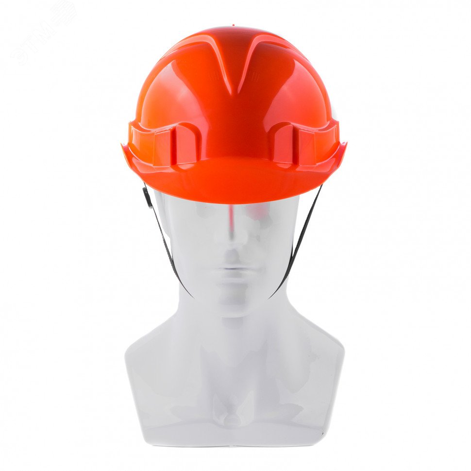 Изображение товара Каска защитная с храповым механизмом, модель Европласт (К-03) , оранжевая (шт)