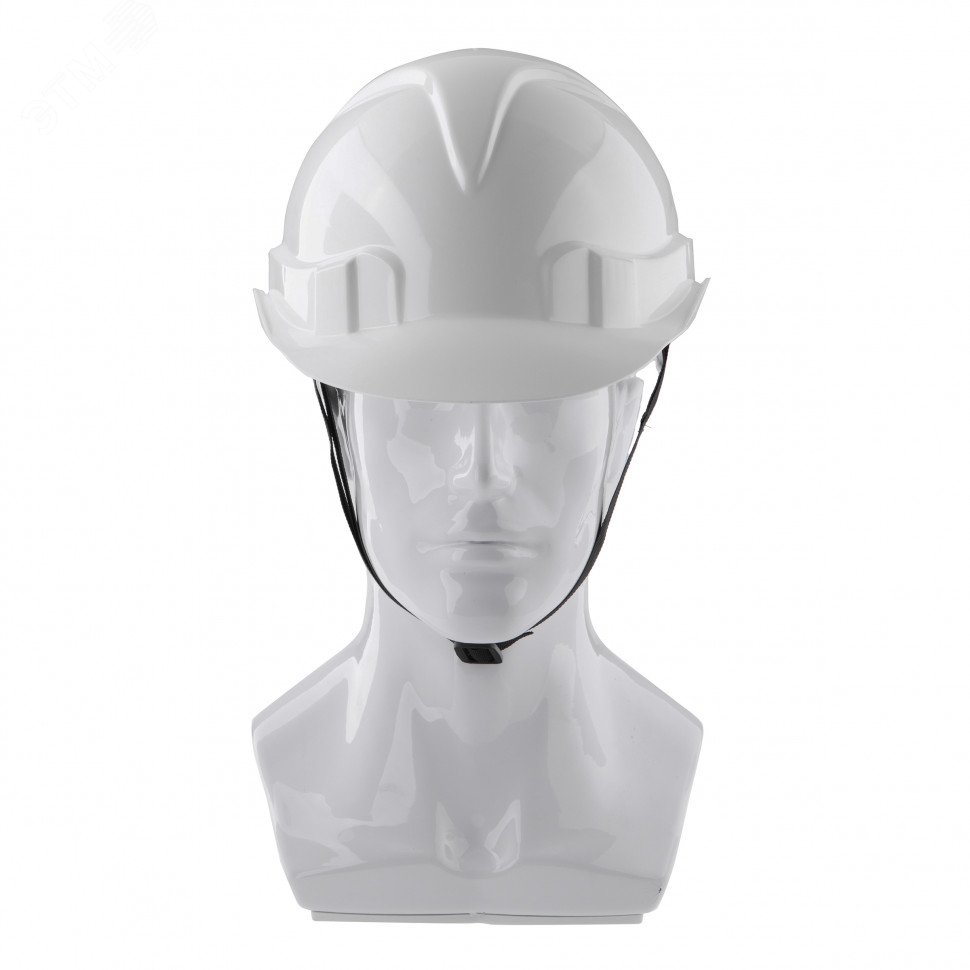 Изображение товара Каска защитная с храповым механизмом, модель Европласт (К-03), белая (шт)